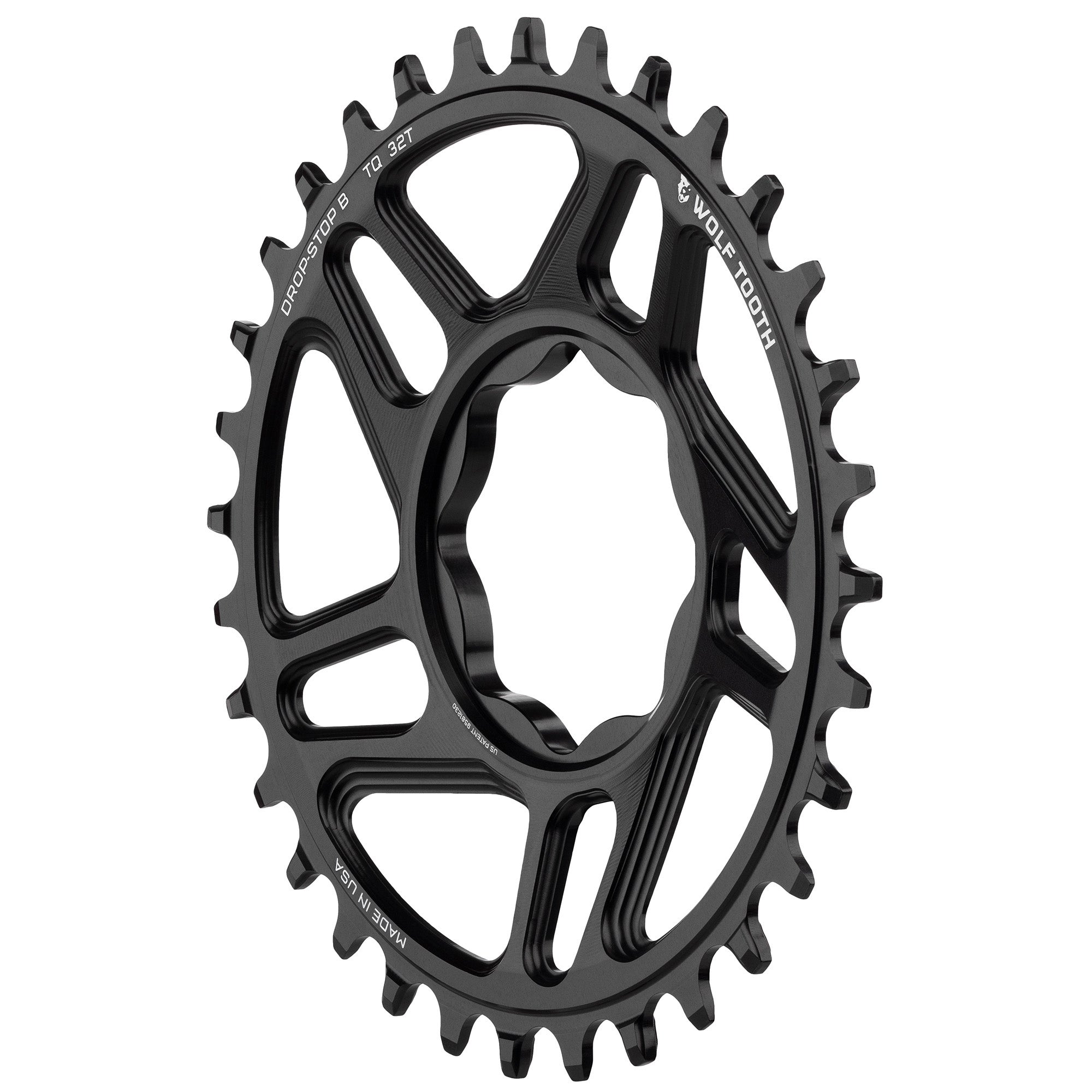 Wolf Tooth Components Direct Mount Trek TQ E-Bike Chainring (B),30T - Blk NL-0
