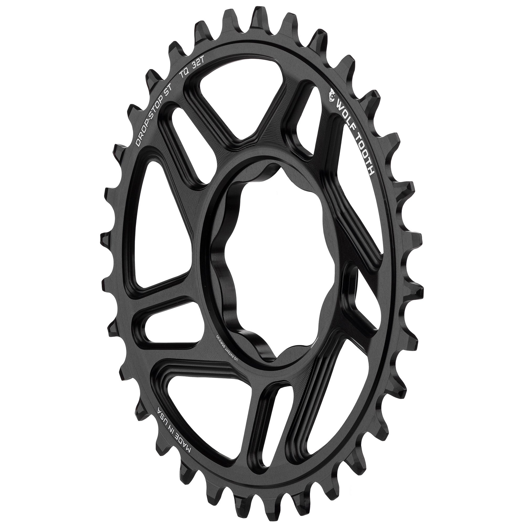 Wolf Tooth Components Direct Mount Trek TQ E-Bike C-ring (ST), 30T - Blk -0