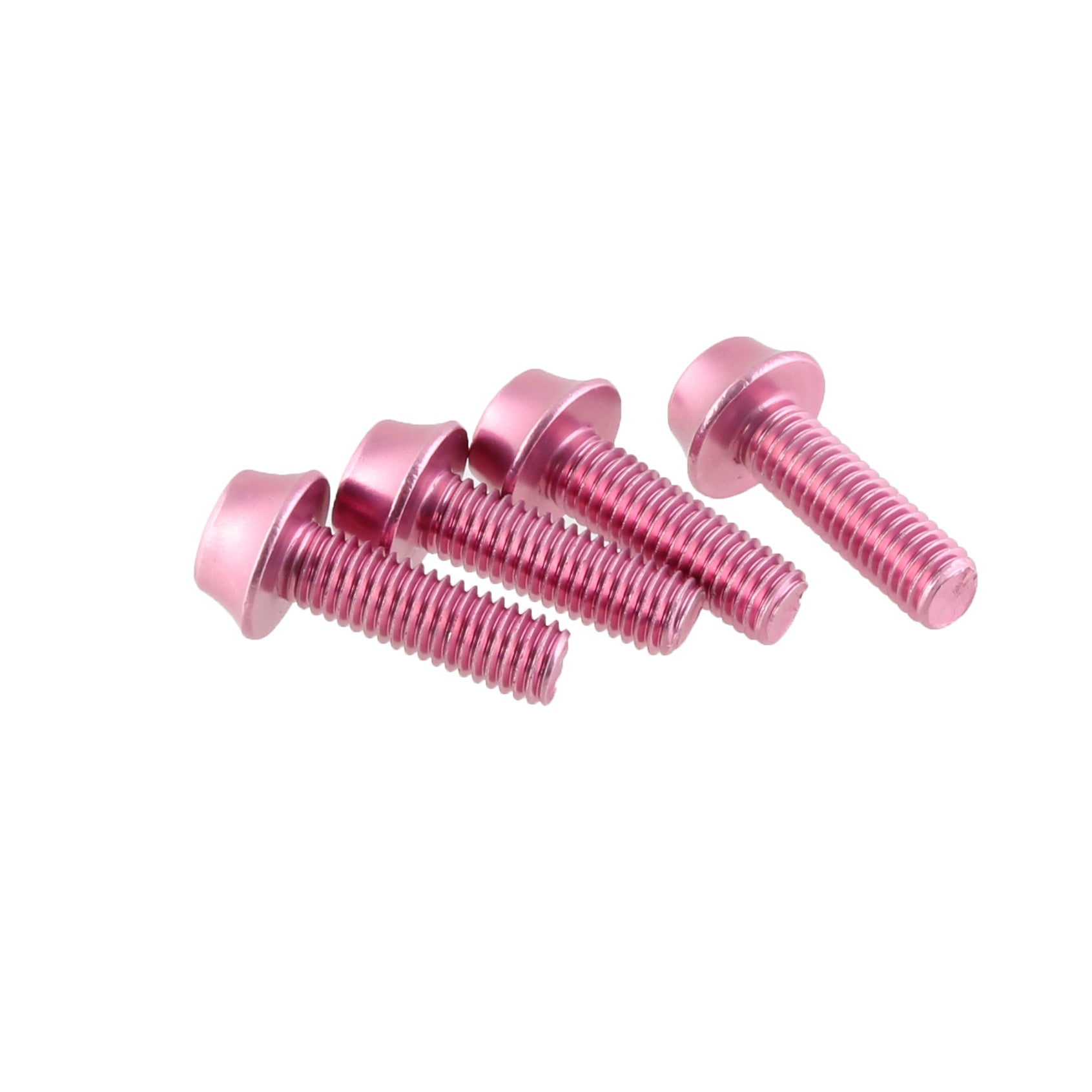 Wolf Tooth Components Aluminum Bottle Cage Bolt, 4 pcs - Pink-0