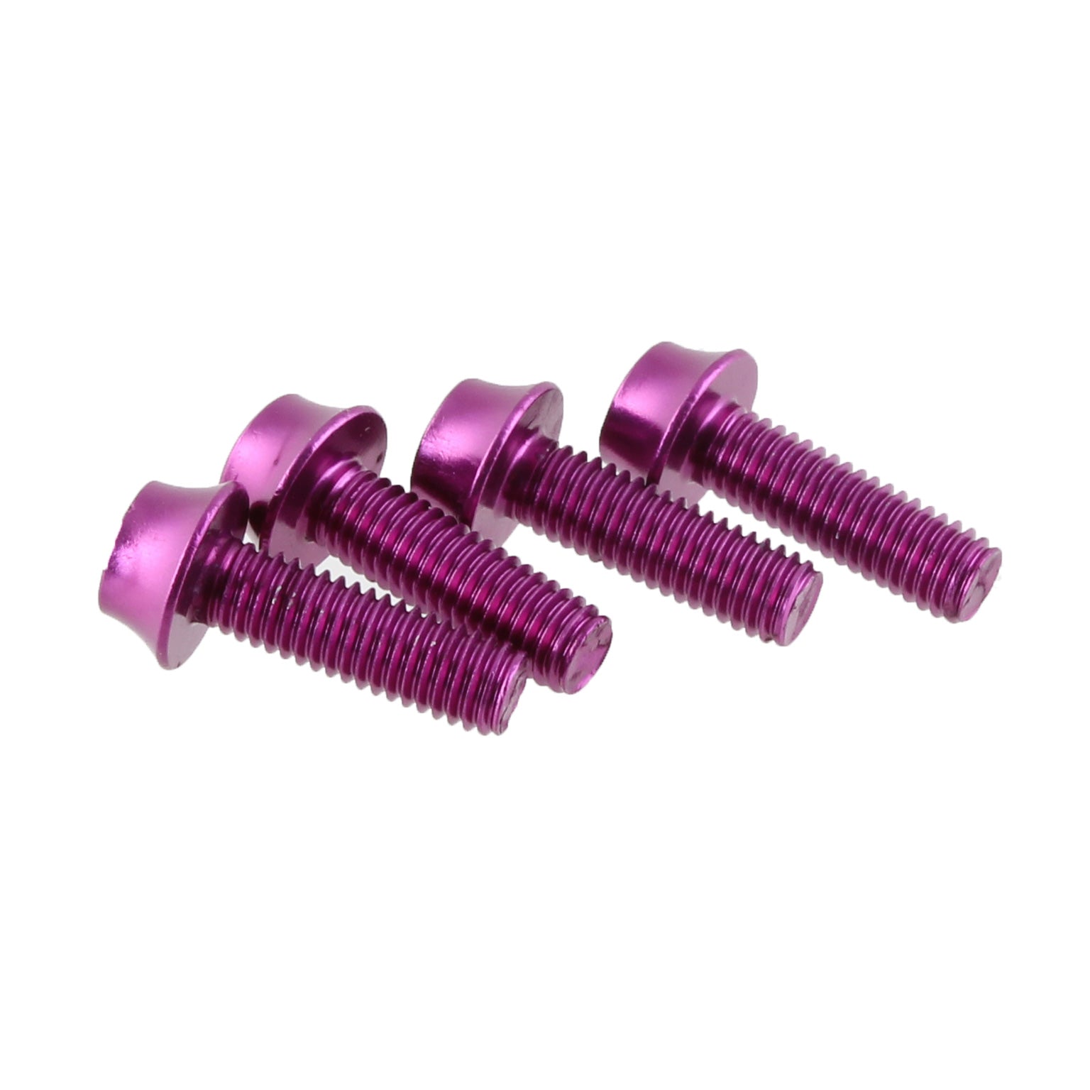 Wolf Tooth Components Aluminum Bottle Cage Bolt, 4 pcs - Purple-0