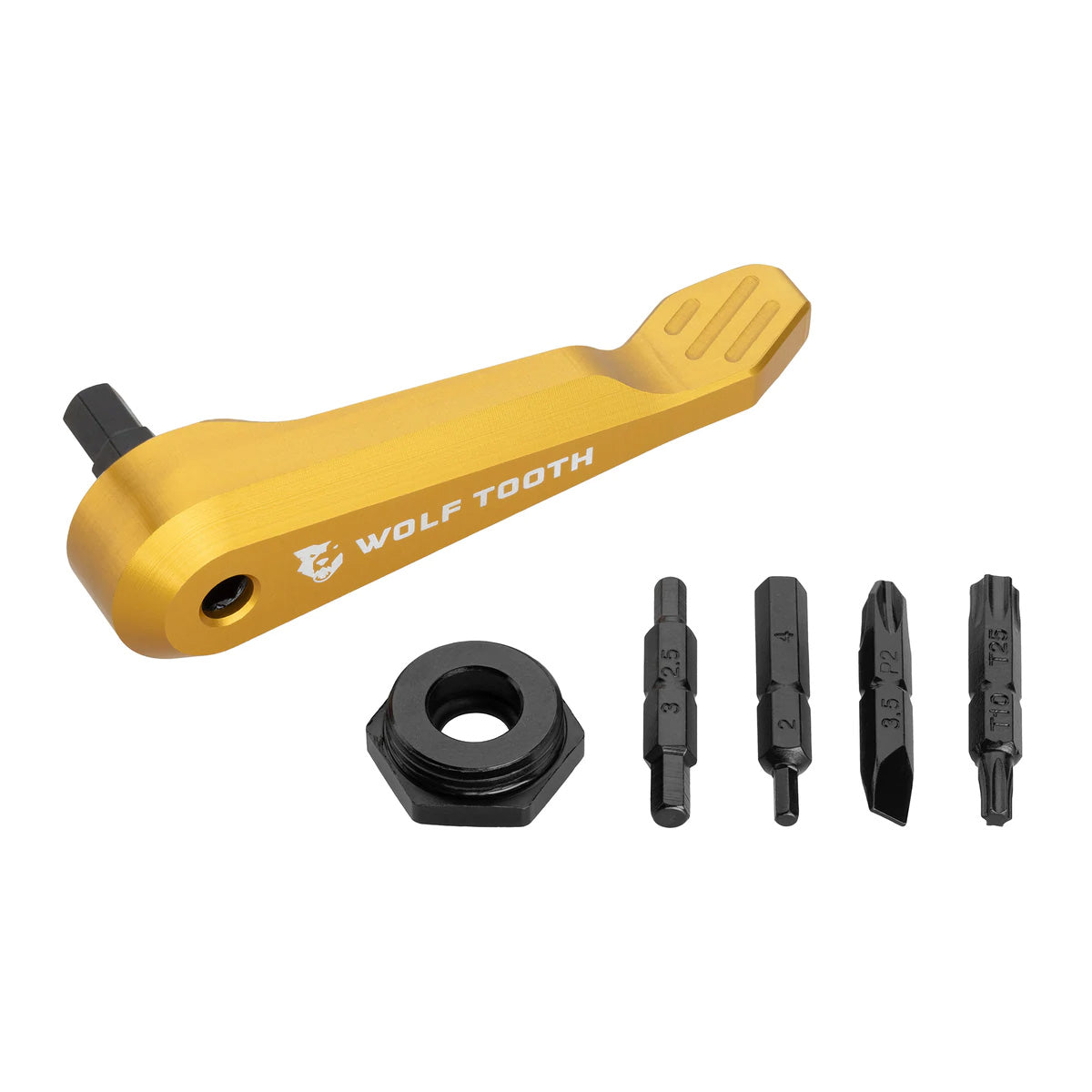 Wolf Tooth Components Axle Handle Multi-Tool, Gold  -0