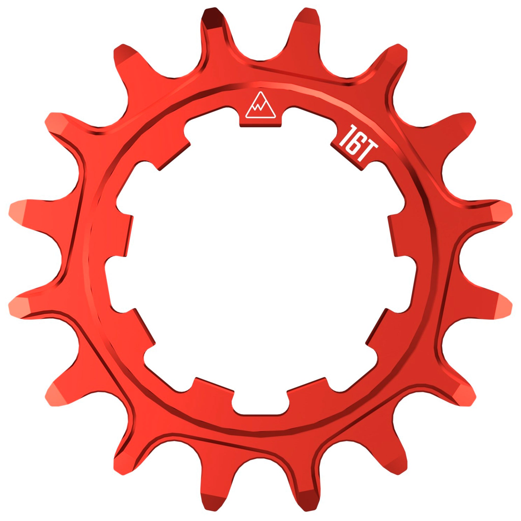 Wheels Mfg SOLO Singlespeed Cog, 16t, Red  -0