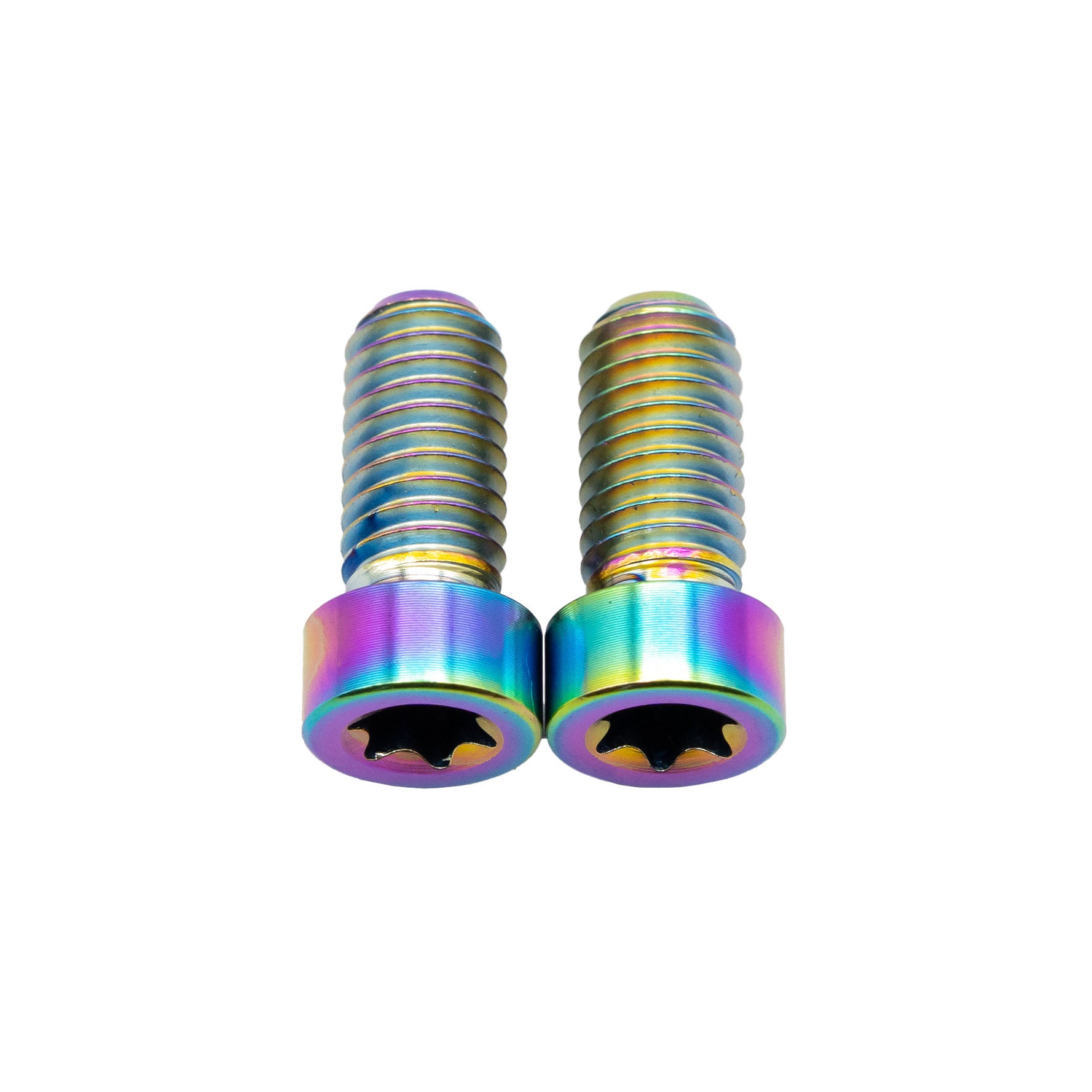 Better Bolts SRAM Matchmaker AXS Ti Mount Bolts, Rainbow, 2/Count-0