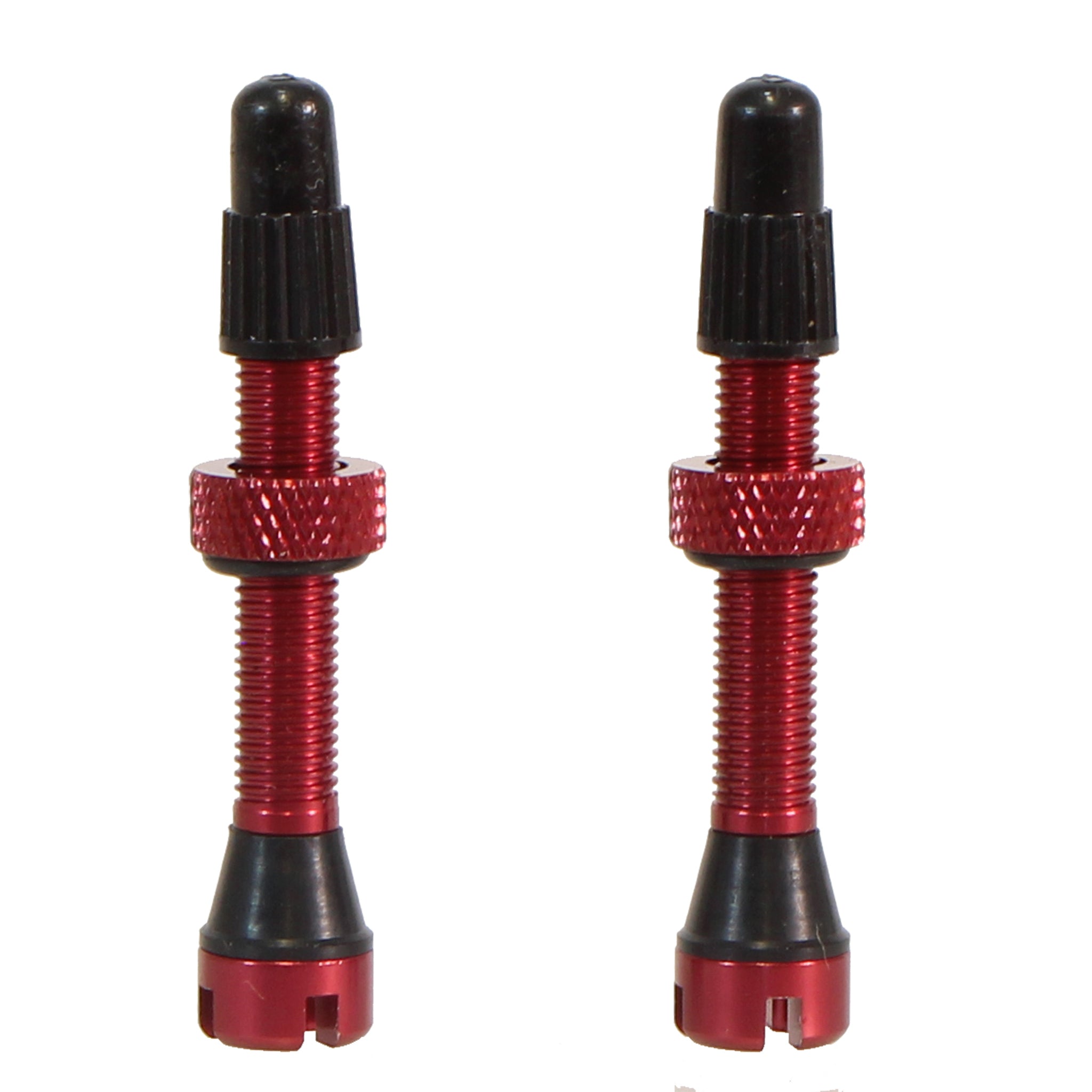 Industry Nine Tubeless Presta Valve Stem, 40mm, Pair, Red-0