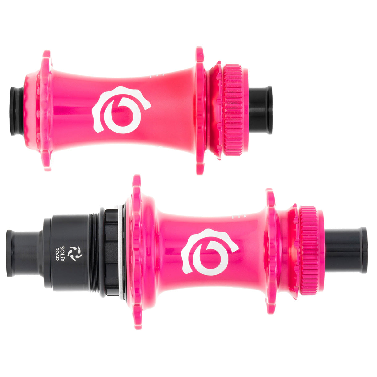 Industry Nine Solix CL Disc Hubs, 12x100/142 TA, 28h, XDR, Pink-0