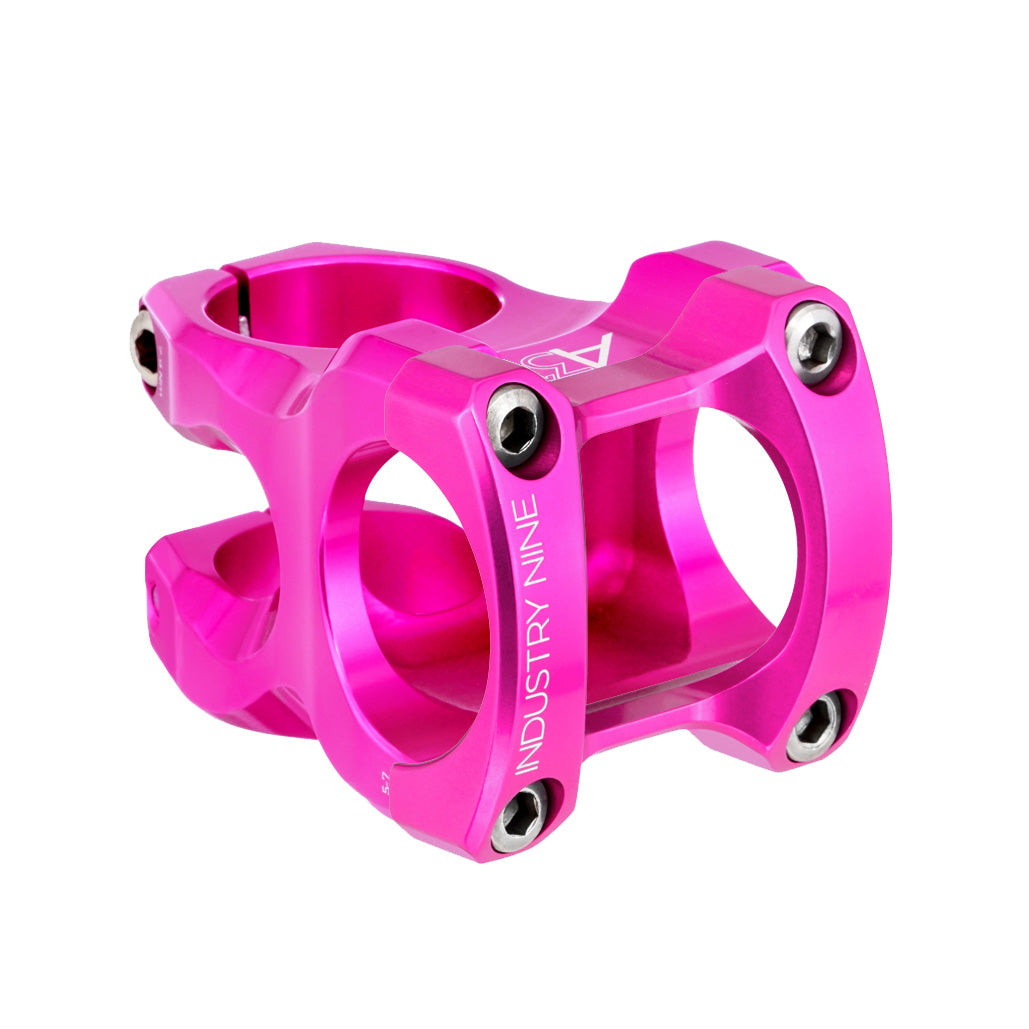 Industry Nine A318 Stem, (31.8) 40mm, Pink-0